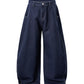 Men's Washed Wide Leg Jeans - Farnelli