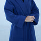 Classic Wraparound Cashmere Blend Overcoat