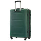 HouseOfZazla expandable 2-piece luggage set with TSA lock and spinner wheels in multiple colors