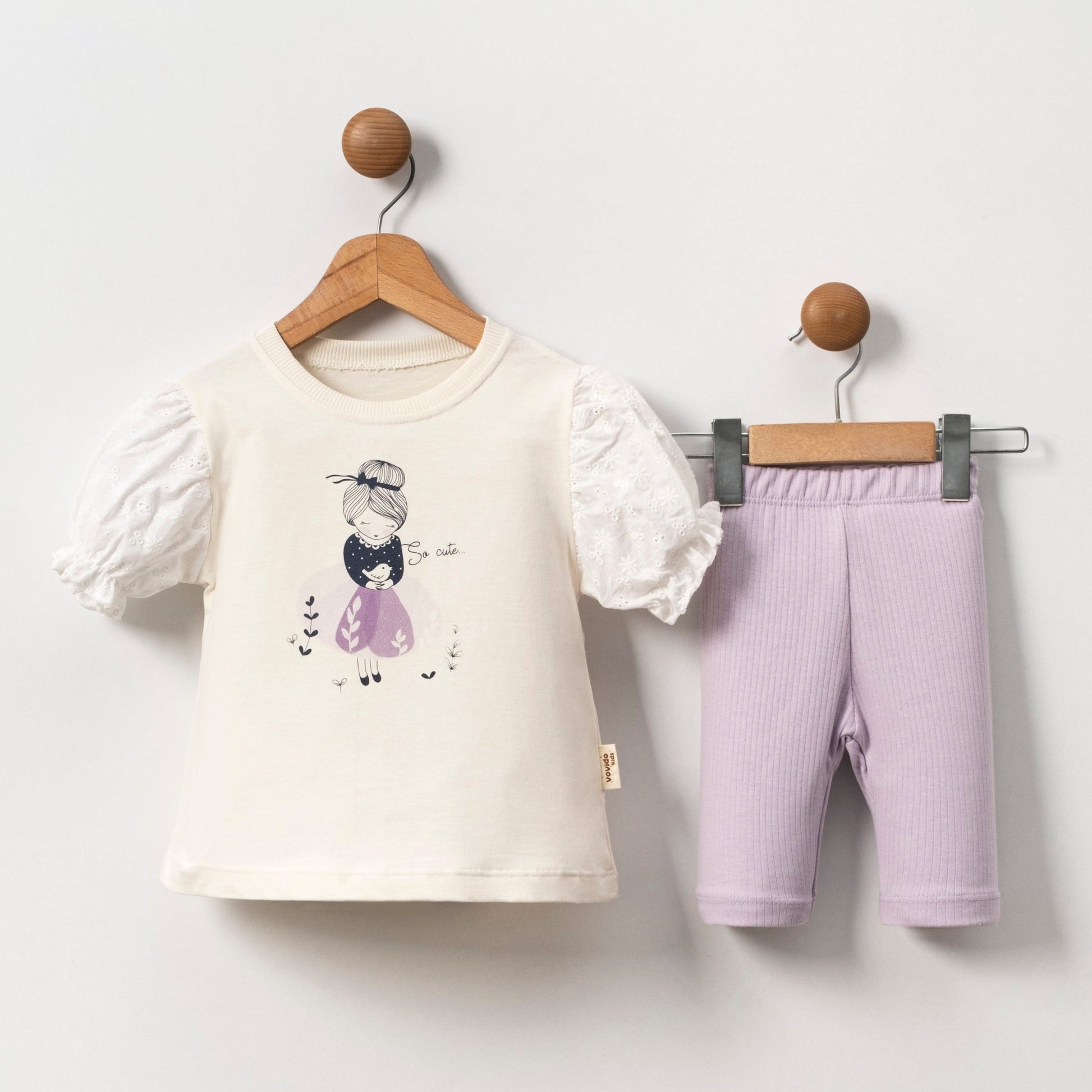 The Feathered Friend Girls Casual Set-4
