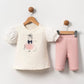 The Feathered Friend Girls Casual Set-5