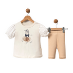 The Feathered Friend Girls Casual Set-0