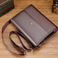 Men's Source Horizontal Leather Business Commute Men's Shoulder Bags