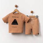 The Abstract Art Boys Casual Set - Farnelli