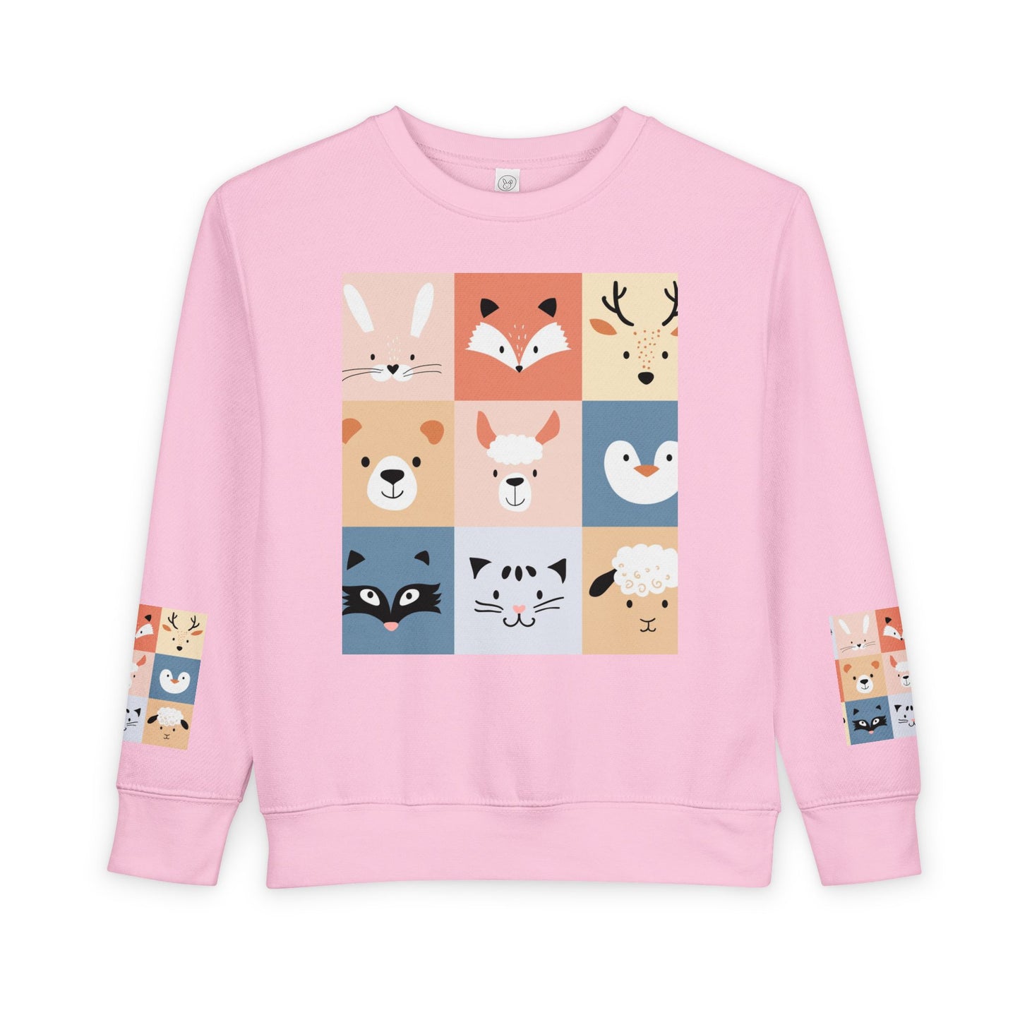 Cute Animal Toddler Sweatshirt | Kids Cozy Crewneck, Baby Gift, Toddler Apparel, Playdate Outfit, Animal Lovers Clothing