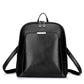 Women's Soft Leather Korean Fashion Retro Shaped Backpacks