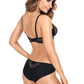 Classic Sheer Mesh Bikini Panty Roza Nefer Gold-3