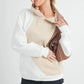 Aemi + Co Color Block Hoodie with Kangaroo Pocket - Farnelli