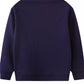 Children's Christmas Embroidered Round Neck Sweatshirt - Farnelli