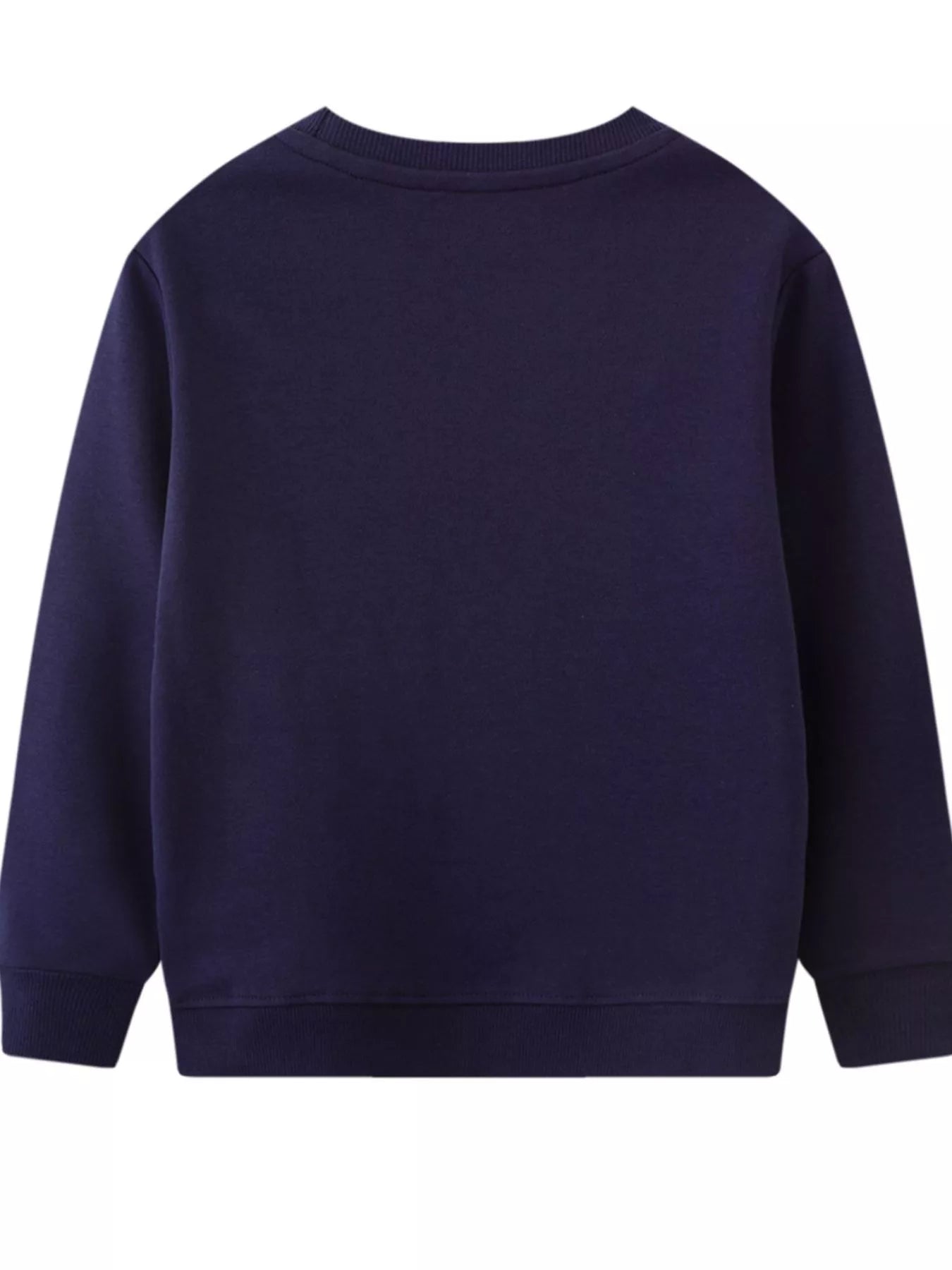 Children's Christmas Embroidered Round Neck Sweatshirt - Farnelli