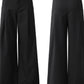 Men's High Waist Wide Leg Pants - Farnelli