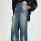 Men's Wide Leg Jeans - Farnelli