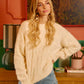BiBi Checker Board Drop Shoulder Sweater - Farnelli
