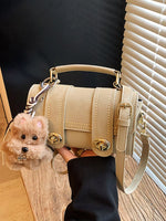 Barrel-Shaped Crossbody Bag - Farnelli
