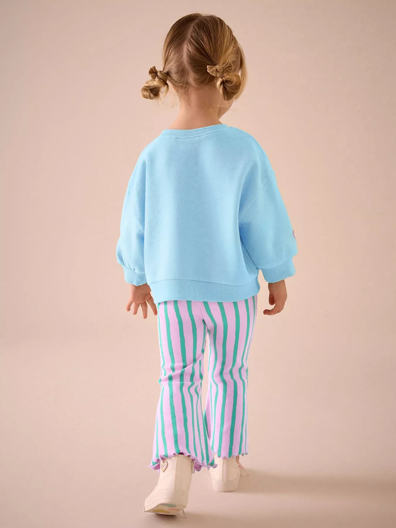 Children's Turtle Round Neck Top and Pants Set - Farnelli