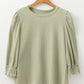 Adelynn Textured Half Sleeve Blouse - Farnelli