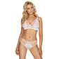 Sheer Lace Wireless Bralette Torfi White-2
