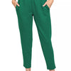 Zenana Scuba Capri Sweatpants with Pocket - HUNTER GREEN