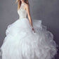 Juliet 1420 Crystal Beading Layered Tulle Skirt Quinceanera Dress