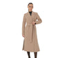 Arden Classic Wraparound Overcoat in Latte