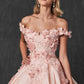 Juliet 1433 Dress Quinceanera Ball Gown 3D Floral Embroidered