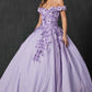 Juliet 1433 Dress Quinceanera Ball Gown 3D Floral Embroidered