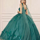 Juliet 1436 A-Line Ball Quinceanera Poofy Gown