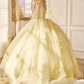 Juliet 1436 A-Line Ball Quinceanera Poofy Gown