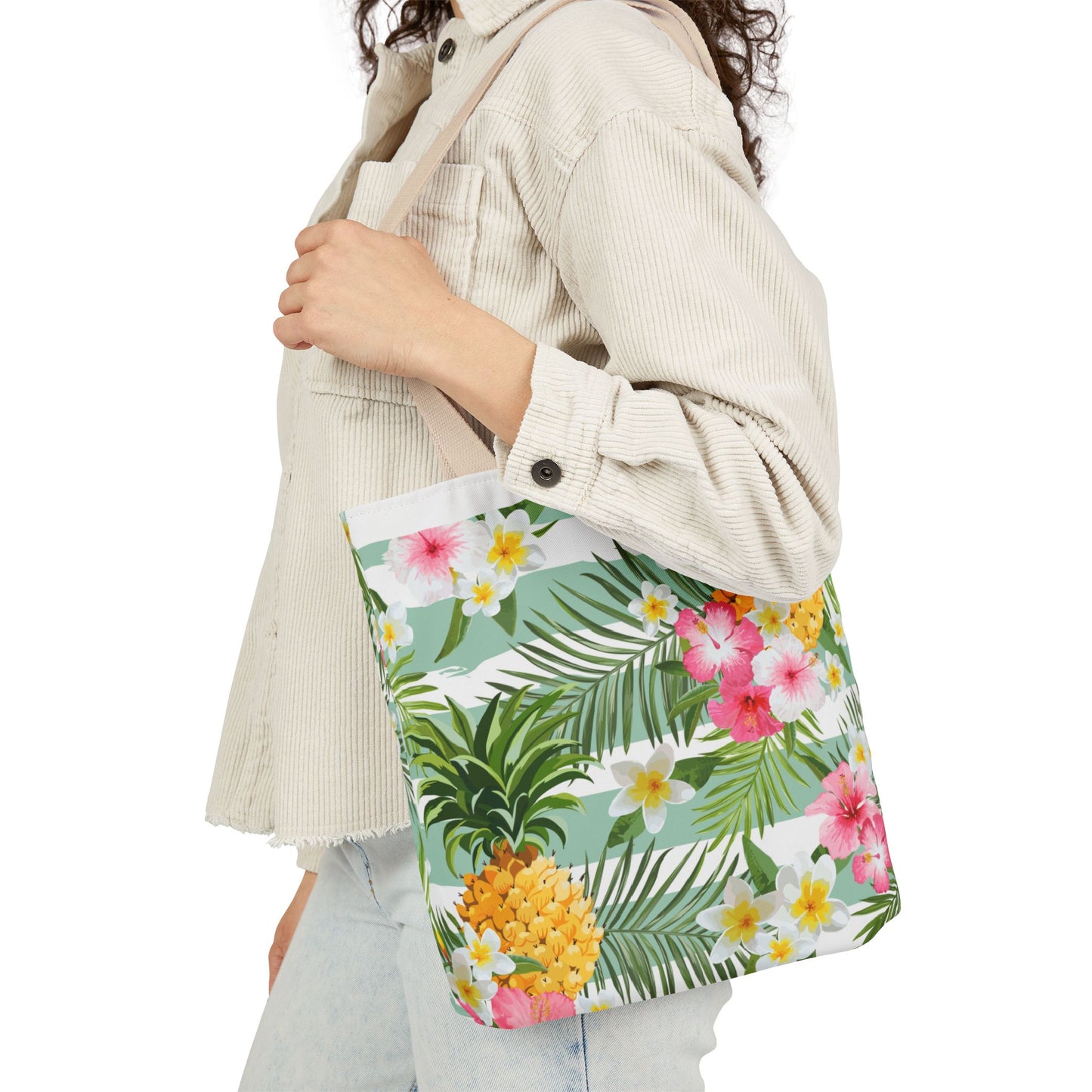Tropical Canvas Tote Bag