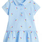 Children's Button Detail Short Sleeve Dress - Farnelli