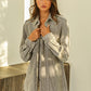 BiBi Button Up Corduroy Shacket - Farnelli
