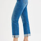 RISEN Full Size High Rise Boyfriend Fit Ankle Jeans Plus SIze - Farnelli