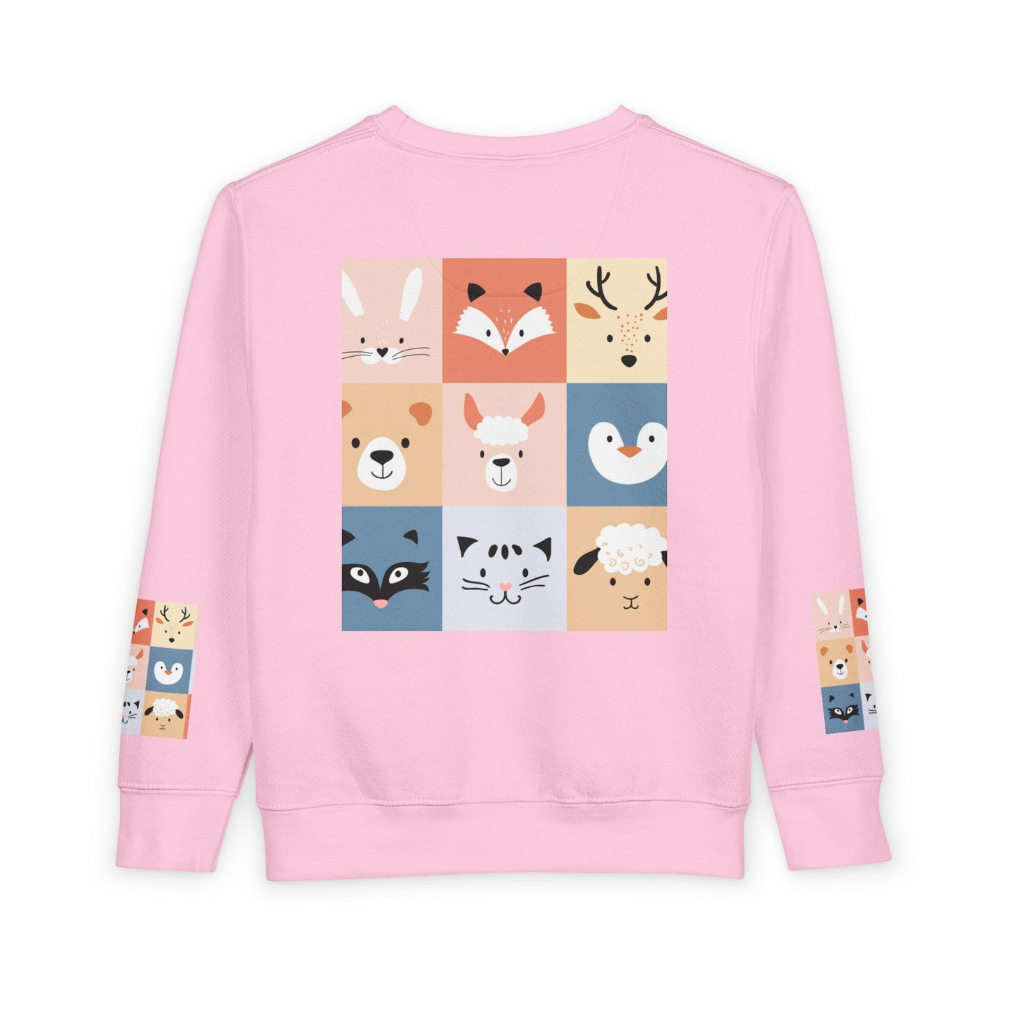 Cute Animal Toddler Sweatshirt | Kids Cozy Crewneck, Baby Gift, Toddler Apparel, Playdate Outfit, Animal Lovers Clothing