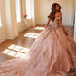 Juliet JT1485J Off the Shoulder Cinderella Quinceanera Ball Gown
