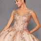 Juliet JT1485J Off the Shoulder Cinderella Quinceanera Ball Gown