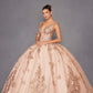 Juliet JT1485J Off the Shoulder Cinderella Quinceanera Ball Gown