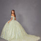 Juliet JT1485J Off the Shoulder Cinderella Quinceanera Ball Gown