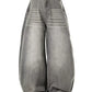 Men's Washed Wide Leg Jeans - Farnelli