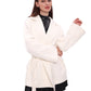 Astoria Midi Cashmere Wool Blend Coat in Ivory