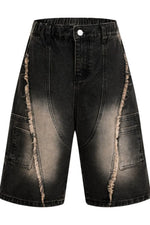 Men's Raw Hem Denim Shorts - Farnelli