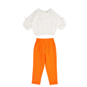 Oh My Orange Girls Casual Set - Farnelli