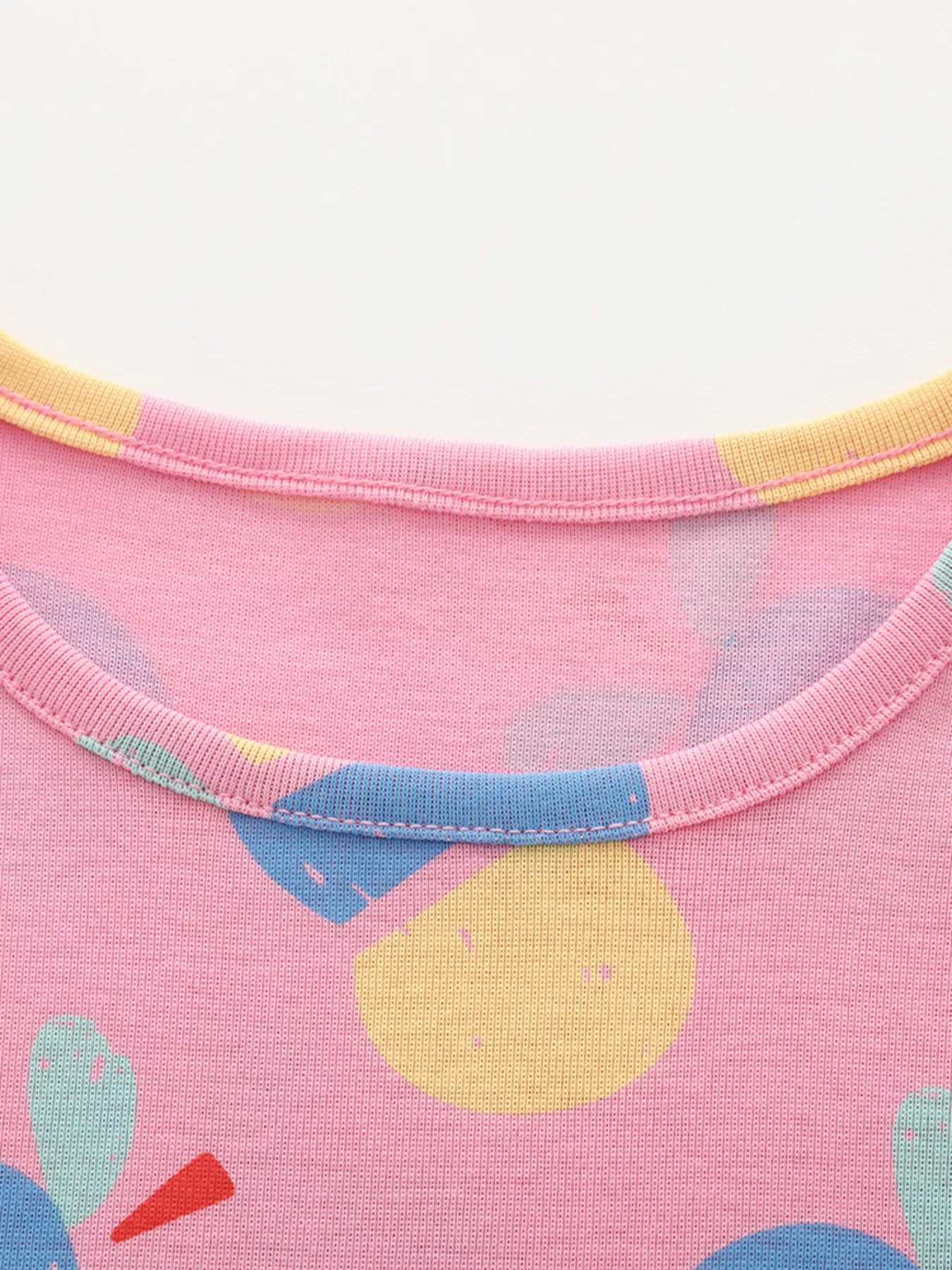 Children's Printed Short Sleeve Dress - Farnelli