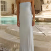 Tube Mermaid Maxi Dress - Light Blue