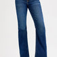 RISEN Full SIze Tummy Control Mid Rise Flare Jeans Plus SIze - Farnelli
