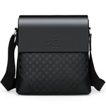 Men's Rirati Lincoln Kangaroo leather shoulder bag with soft leather finish, designed for men's business and casual use.