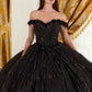 Ladivine 15704 Off the Shoulder Quinceanera Floral Ball Gown