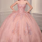 Ladivine 15715 Strapless Quinceanera Poofy A-Line Sweet 16 Gown