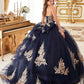 Ladivine 15715 Strapless Quinceanera Poofy A-Line Sweet 16 Gown