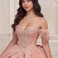 Ladivine 15729 Off the Shoulder Quinceañera Ball Gown