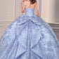 Ladivine 15732 Fairytale Strapless Sweetheart Cinderella Quinceanera Ball Gown